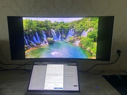 Монитор 34" Samsung Odyssey OLED G8 Silver (LS34DG852SZXUA) -- QD OLED / 0.03 мс / 175Гц / 10-Bit / DCI P3 99.3% / HDR400 True Black / FreeSync Premium / G-SYNC Compatible фото от покупателей 1