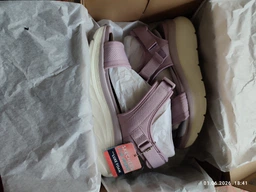 Женские босоножки Skechers 38 Фиолетовый 119824 LAV