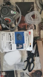 Респиратор полумаска BauTech с фильтрами 3М 6200 (1012-905-00)
