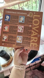 Праздничная коллекция чая Lovare Christmas holidays Ассорти 90 пакетов 6 видов по 15 шт