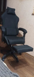 Крісло ігрове GT Racer X-2339 Black/Gray (X-2339 Fabric Black/Gray) фото від покупців 1