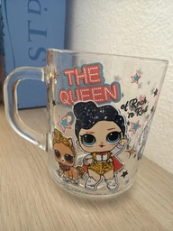 Кружка стеклянная Green Tea L.O.L. Surprise! The Queen 200 мл (07с1335)