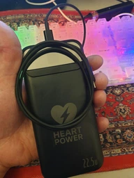 Повербанк Heart Power 20000 мА·ч 22.5 Вт Li-Polymer USB-C фото от покупателей 15