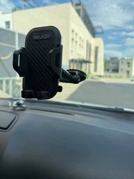 Держатель для телефона в машину авто подставка под телефон на присоске крепление автомобильный автодержатель крепеж холдер раздвижной WALKER CX-011 черный крепления автодержатели подставки держатели для телефонов в машине на торпеду