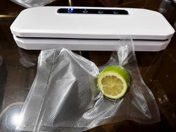 Профессиональный вакууматор для еды Vacuum Sealer Container, 120 Вт вакуумный упаковщик, вакуматор для продуктов с функцией вакумирование внешних контейнеров, Silver фото от покупателей 3