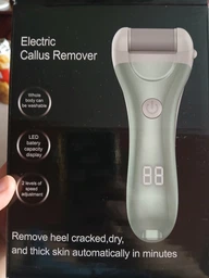 Пемза пилка для ног и пяток роликовая аккумуляторная Callus Remover 3W электрическая для шлифовки электропемза для педикюра USB розовая