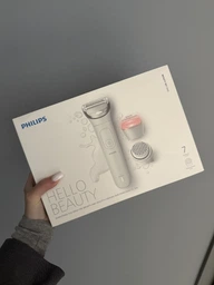 Набор для ухода за телом и лицом с насадкой Skin LED Philips BRE748/00 серии 9900 фото от покупателей 3