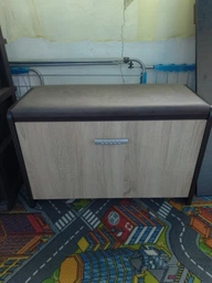 Тумба для обуви Стульчик в прихожую Мебель-Сервис Комфорт 2 Венге/дуб самоа(411003456)