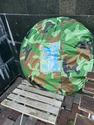 Автораскладная туристическая палатка двухместная Yibo Huwai Tent 200 х 150 х 110 см (2016 T) Камуфляж