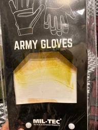 Перчатки L Олива Mil-Tec ARMY GLOVES OLIV L (12521001-904-L) фото от покупателей 1