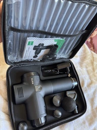 Массажер перкуссионный RZTK Body Gun + 6 насадок фото от покупателей 9