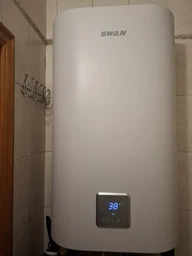 Бойлер Swan SFB-50w2 плоский slim 50л с WIFI и сухим ТЭНом 2кВт фото от покупателей 1