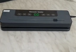 Вакууматор побутовий для продуктів їжі Vacuum Sealer 120W вакууманий пакувальник автоматичний + 10 пакетів фото від покупців 5