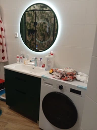 Стиральная машина LG F2Y2HS5WE фронтальная, 7кг, 1200, A, 44см, дисплей, пар, инвертор, белый