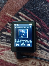 MP3 плеер Ruizu M4 1,8" Bluetooth 5.0 Hi-Fi 16Gb с внешним динамиком
