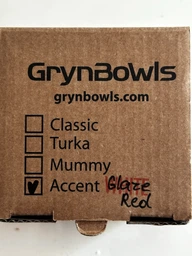 Чаша Grynbowls Accent Glaze Red