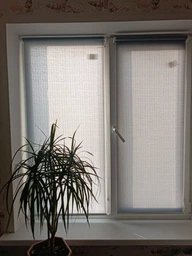 Ролета тканевая Roll Group Лен LUX 60х165 Желтый 858