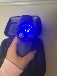 Перкуссионный массажер для тела пистолет для массажа спины мышц 2000 mAh VMHouse массажный ручной пистолет для шеи рук электромассажер ударный для ног вибрационный антицеллюлитный 99 режимов 8 насадок с кейсом темно-серый (0279-0001) фото от покупателей 1