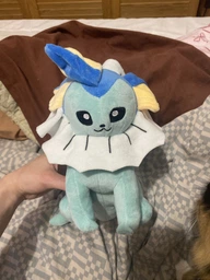 Игрушка Покемон Вапореон (Vaporeon) мягкая игрушка, 19 см для детей (арт 9818)