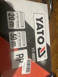 Катушка для шланга на колесах YATO 1/2" 50 м; 3/4" 45 м (YT-99852)