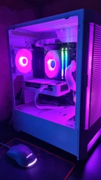 Видеокарта GeForce RTX 5060 Ti, ASUS, DUAL OC (белый Edition), 16Gb GDDR7, 128-bit, HDMI/3xDP, 2632/28000 MHz, 8-pin