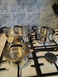 Набір посуду Tefal Jamie Oliver 6 предметів (E318S634) фото від покупців 7