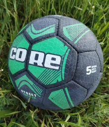 М'яч для вуличного футболу для асфальту Core Street Soccer 7942 5 Black-Orange