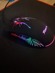 Ігрова комп'ютерна миша провідна XTRIKE ME GM-215 RGB Black