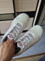 Женские кроссовки для бега Puma FlexFocus Lite Modern 31148116 38.5 (5.5UK) 24.5 см Warm White-Puma White-Puma Gold (4069161762949)