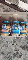 Пюре овоще-мясное Gerber Стерилизованное Весенний суп с кусочками овощей, индейкой и укропом для детей с 7 месяцев 190 г (8445292315401) фото от покупателей 3