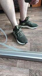 Мужские кроссовки для зала Puma FTR Wave 31109510 46 (11UK) 30 см Dark Olive-Lux Army-Glowing Red (4069156447301) фото от покупателей 1
