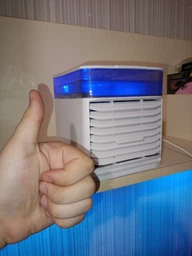 Мини кондиционер Ultra Arctic Air Cooler портативный переносной настольный охладитель с подсветкой