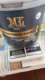 Епоксидна фарба для меблів Mobi Group 4.5кг Бежевий (Слонова кістка) фото від покупців 2