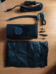 Універсальний компресор 2 види живлення з ліхтариком 4500mAh 150PSI 10bar