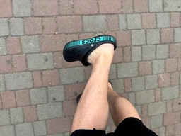 Крокси чоловічі сабо Crocs Bayaband Logo Motion Black 43 чорні фото від покупців 1