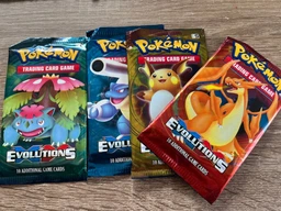 Детские карточки Pokemon Go на 4 пака (1 пак - 10 штук), игральные бумажные 40 карточек Покемонов для коллекционирования