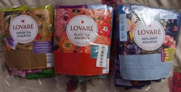 Комплект пакетированного чая Lovare Ассорти 3 вида по 50 пакетов (2000345447865) фото от покупателей 1
