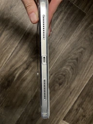 Чохол iPad 10/11 A16 2022-2025 Acrylic Clear Frame Pen Slot light gray