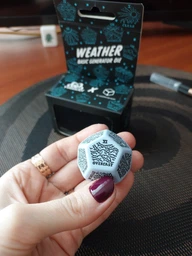 Кубик Weather Generator Die: Blue&Black (12VWTG02) фото от покупателей 1