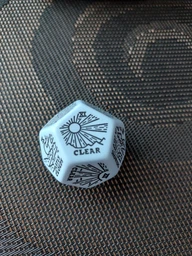 Кубик Weather Generator Die: Blue&Black (12VWTG02)