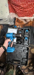 Акумуляторний шуруповерт Kraissmann 2134 ABS-BL 20/2 (безщітковий двигун, 2 акумулятори по 2 А/год, зарядний, пластиковий кейс) фото від покупців 1