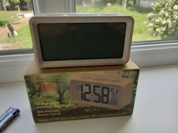 Настільний годинник Technoline WQ296 White (WQ296) фото від покупців 2