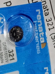 Батарейка Renata 321 (SR616SW) 2 ШТУКИ, серебряно-оксидная, 1.55V, для часов, Швейцария фото от покупателей 1