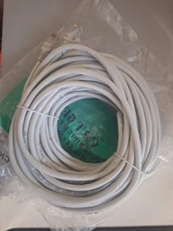 Патч-корд мережний кабель Інтернет gigabit ethernet Cat 6 RJ45 Lan Cable 25 м Kayfovo LC-6 Білий