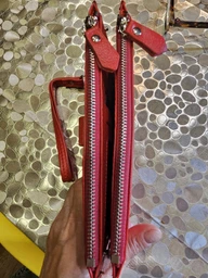 Кошелек женский ST Leather 18416 (ST420) с ремнем на запястье Синий фото от покупателей 2