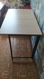 Стіл розкладний AMF Fold FL1000 1000х600х750Н мм Чорний/Білий (217847)