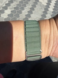 Нейлоновий ремінець Fruct Alpine Loop for Apple Watch 42/44/45/46/49 mm Grey