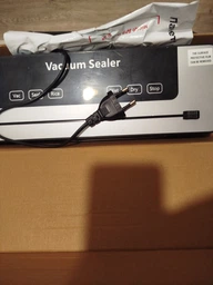 Вакууматор побутовий для продуктів їжі Vacuum Sealer 120W вакууманий пакувальник автоматичний + 10 пакетів фото від покупців 2