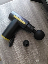 Портативный массажный мини-пистолет 17,5х13,5х5,5 см Massage gun фото от покупателей 9