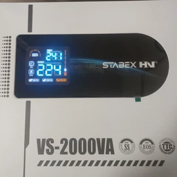 Стабілізатор напруги Stabex VS-2000VA, потужність 2200 Вт, симісторний (Стабекс), підходить для сонячних інверторів